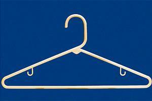 plastic clothes hanger